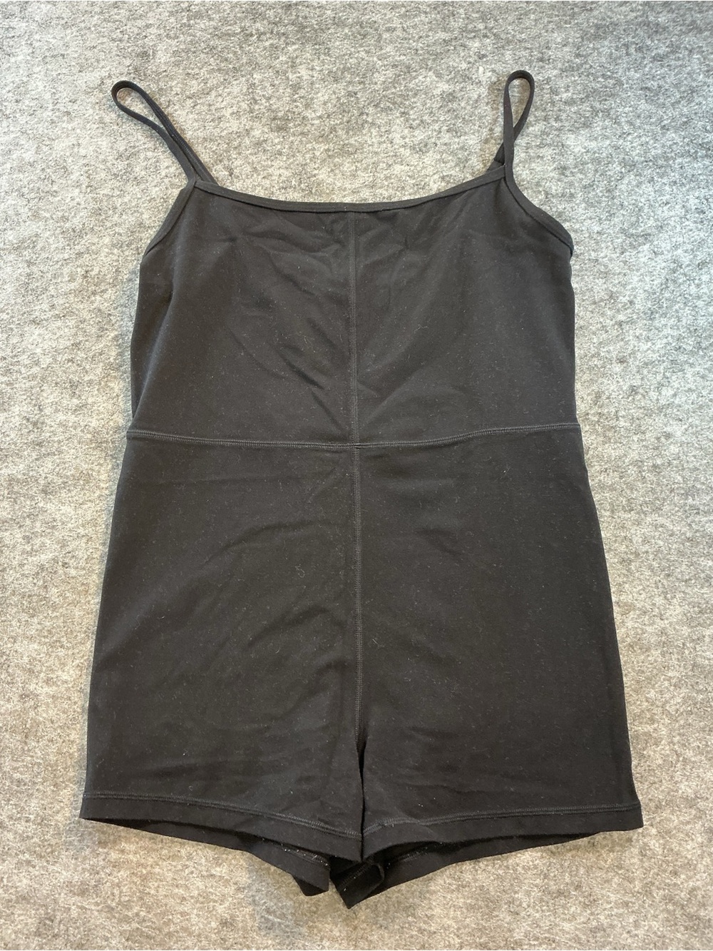 Wilfred Free Aritzia Bodysuit Athleisure Black One-Piece Romper Size XL